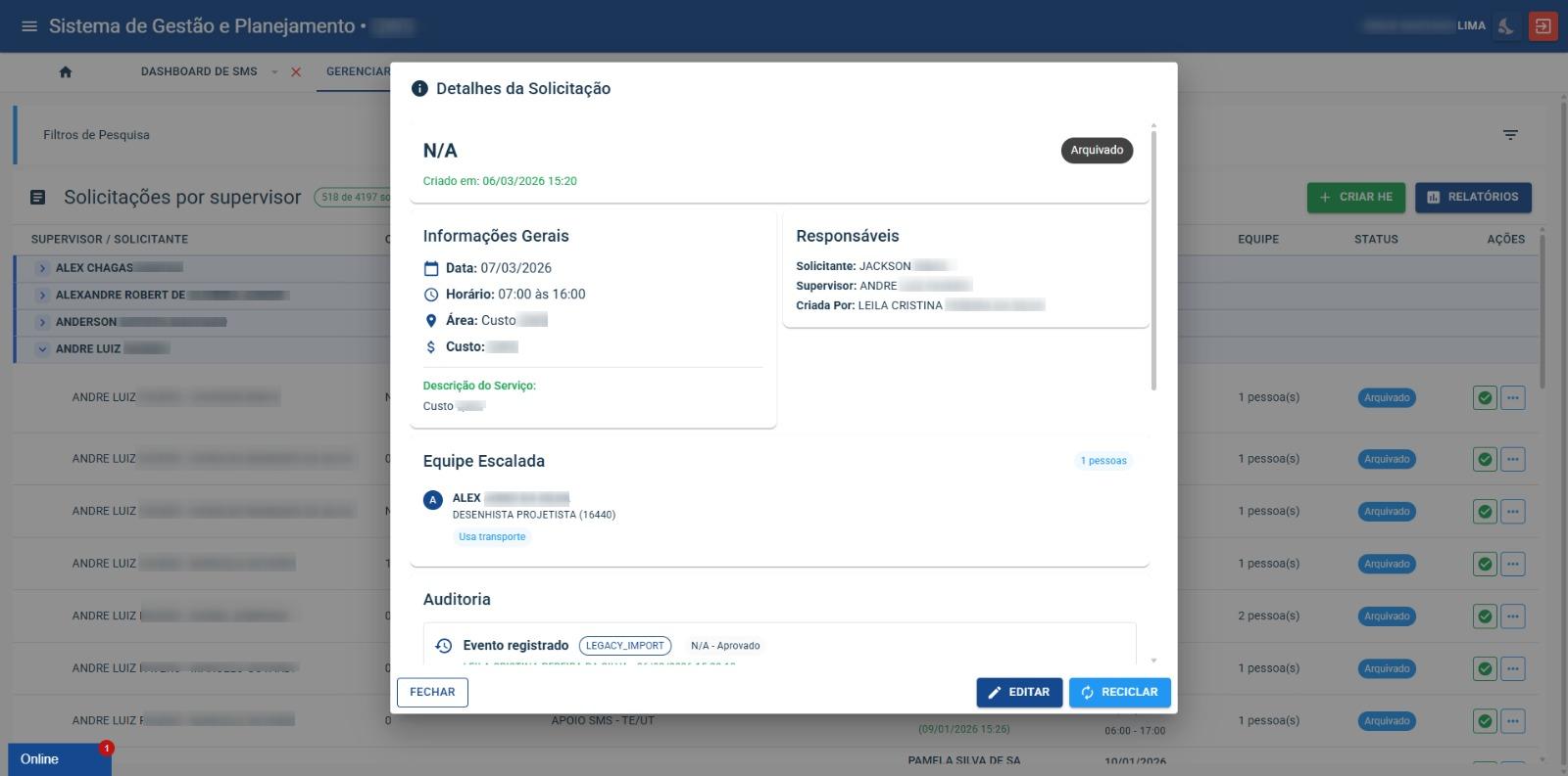HWSI (Hub de Workflow e Sistema Integrado) Preview 4